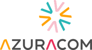 Logo officiel de l’agence Azuracom.